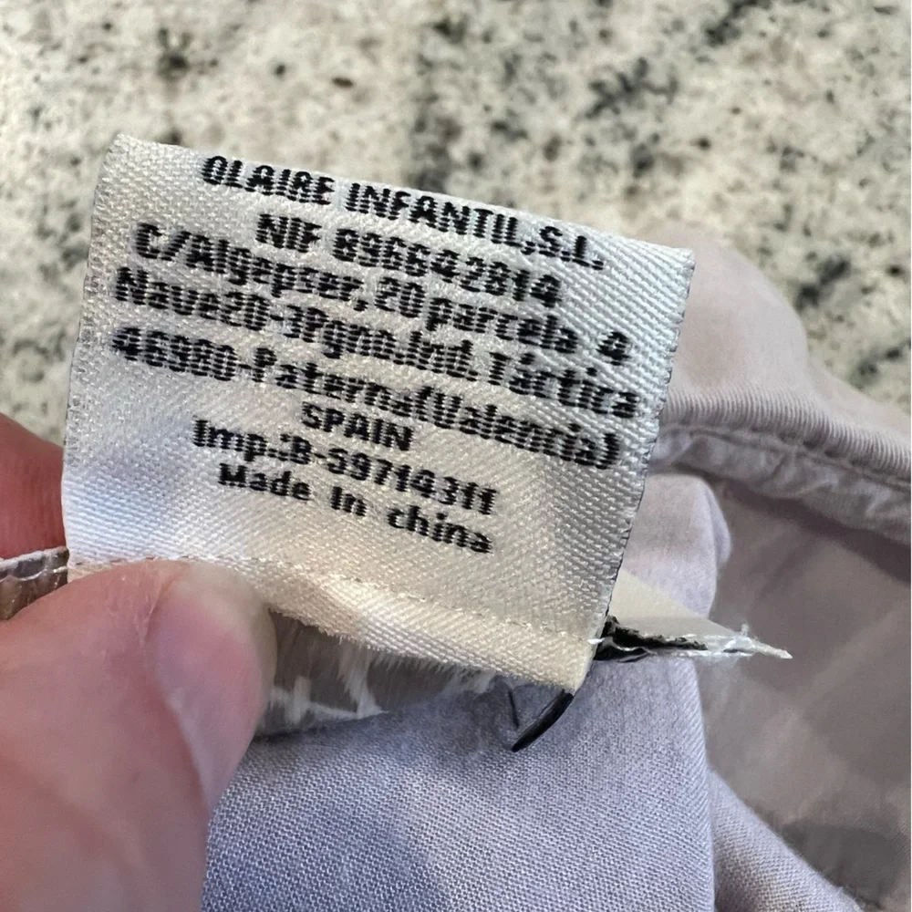 Gray Casual 🦉 Dress, Zips in Back -Covered w Owls, Cats & Birds & Little Collar - Picture 4 of 8